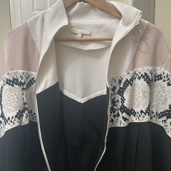 Maje animal print track jacket - Picture 7 of 7